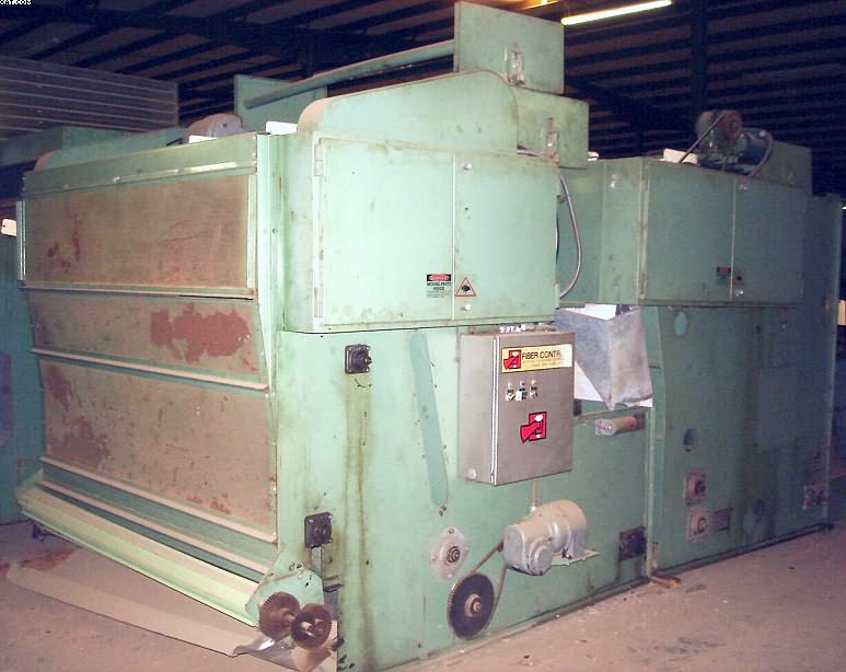 FIBER CONTROLS 72" Tandem Card Feed.